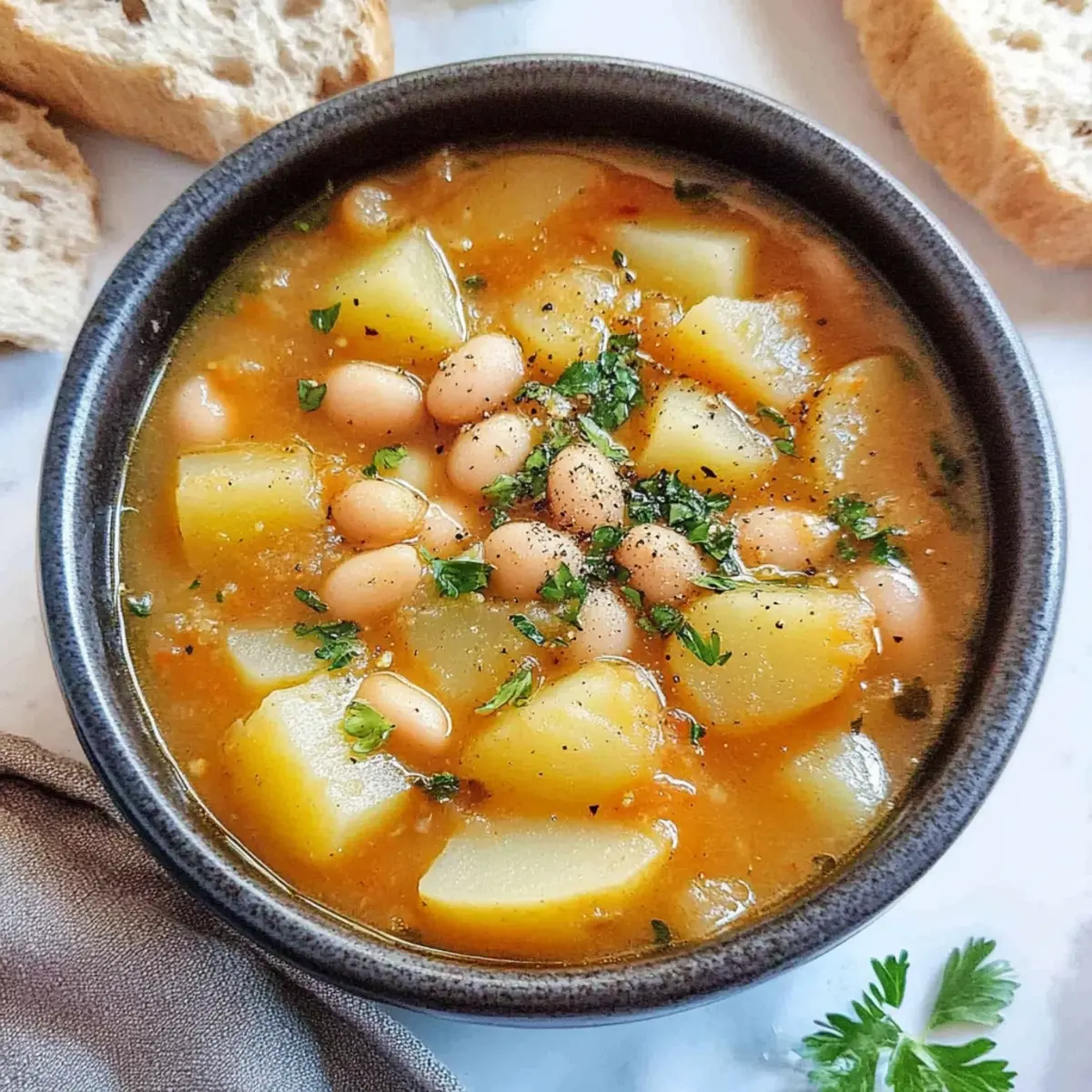 Potato and Bean Soup