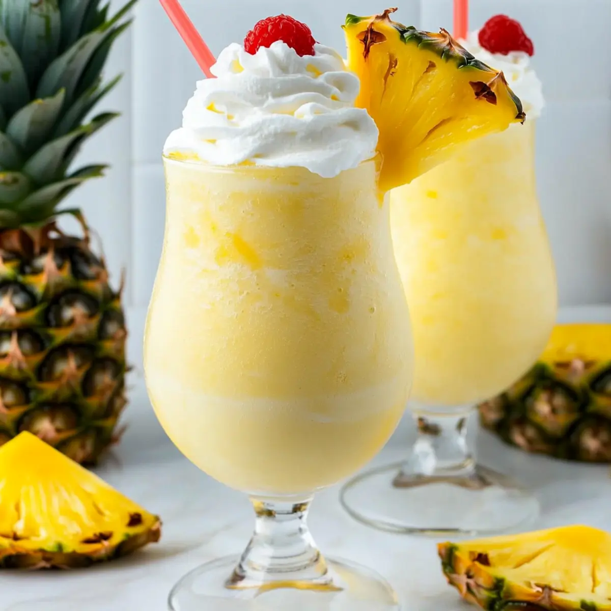 Pineapple Milkshake