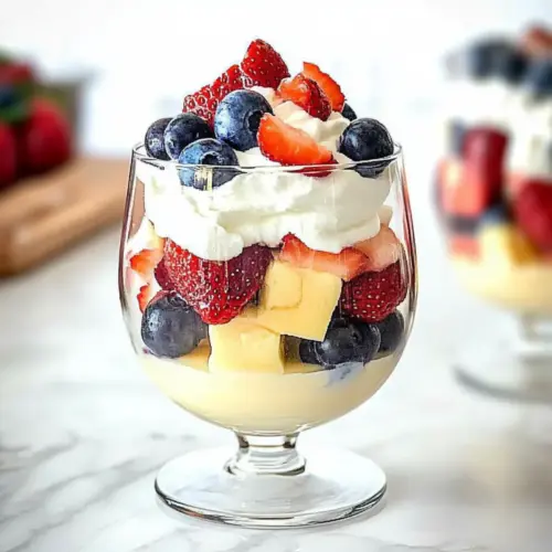 Red, White, and Blue Dessert