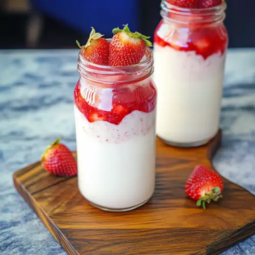 Korean Strawberry Milk