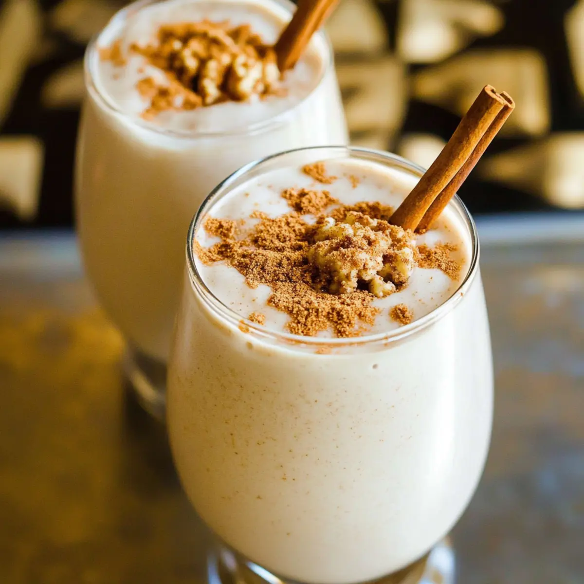 Cinnamon Roll Protein Shake